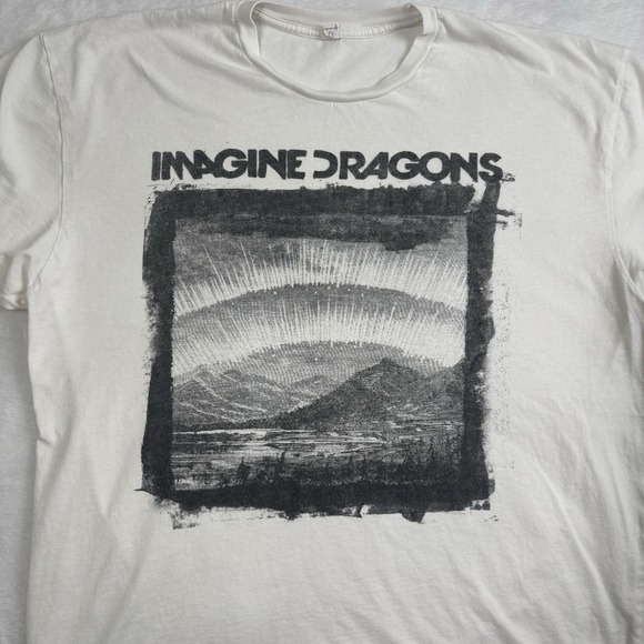 Next Level Imagine Dragons Landscape Graphic‎ Band Shirt Men's XL - Picture 2 of 7